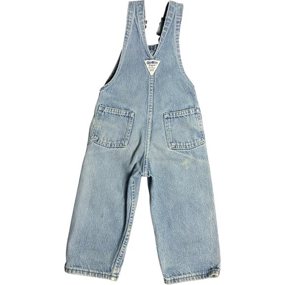 Oshkosh B’Gosh Vintage 90’s Light Denim Overalls - Picture 2 of 10
